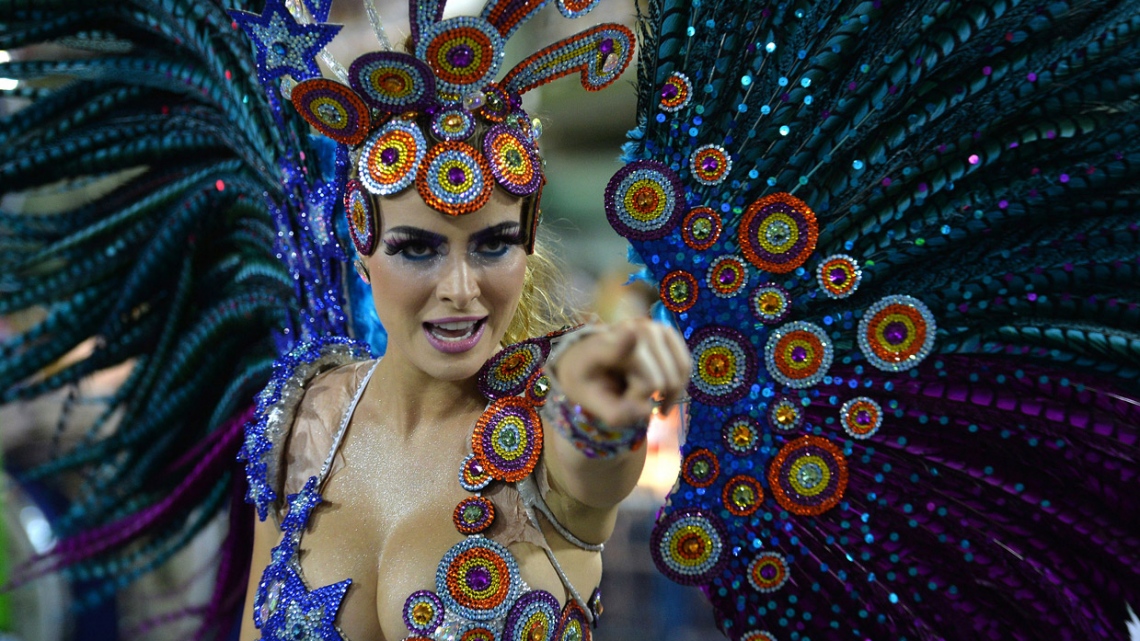 Тропический карнавал в Рио-де-Жанейро