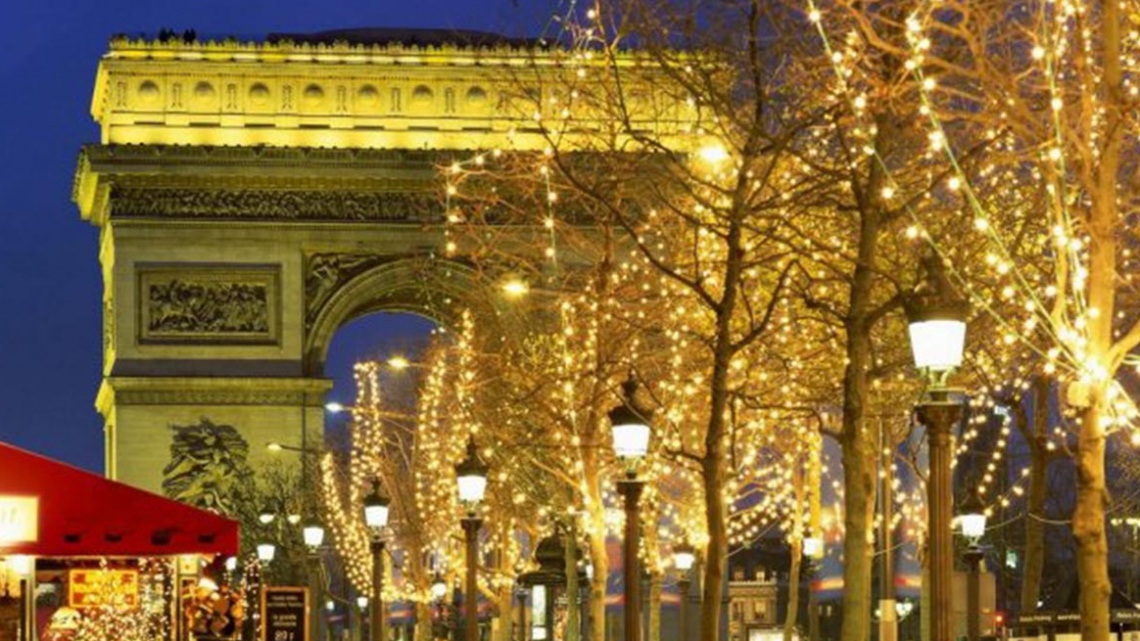 Европейский фейерверк: Новый год в Париже!