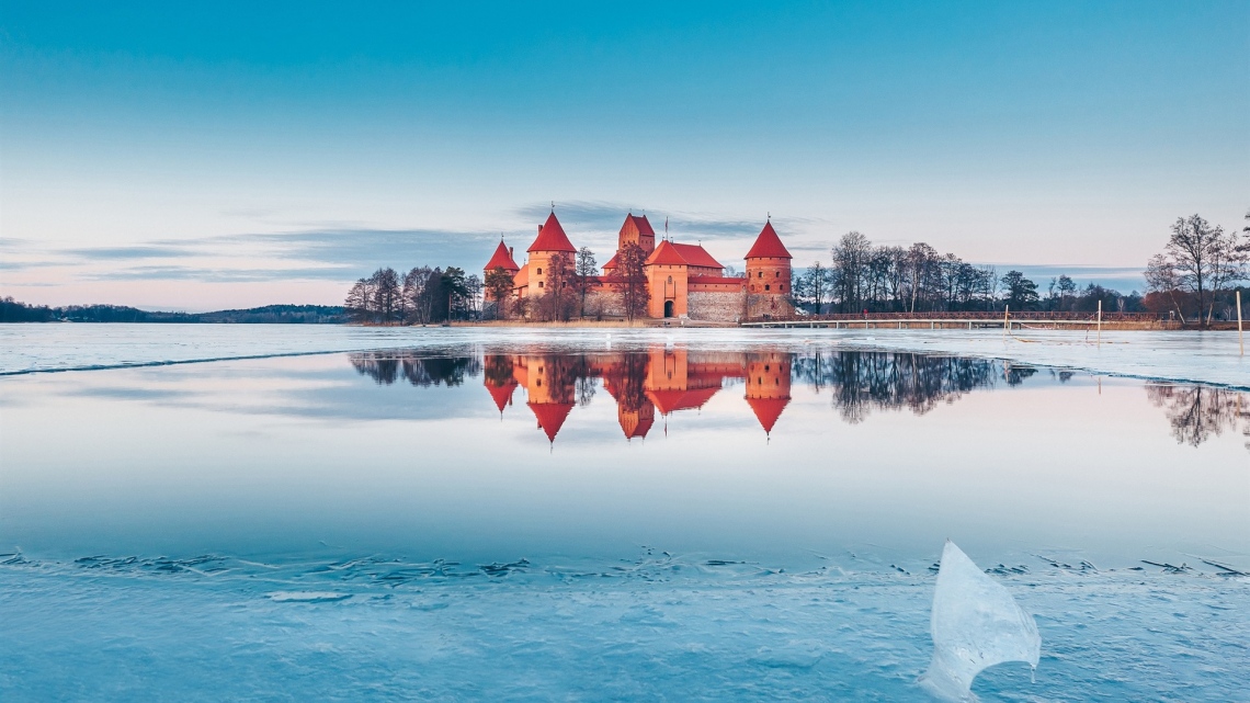 Новогоднее сияние Балтийского моря