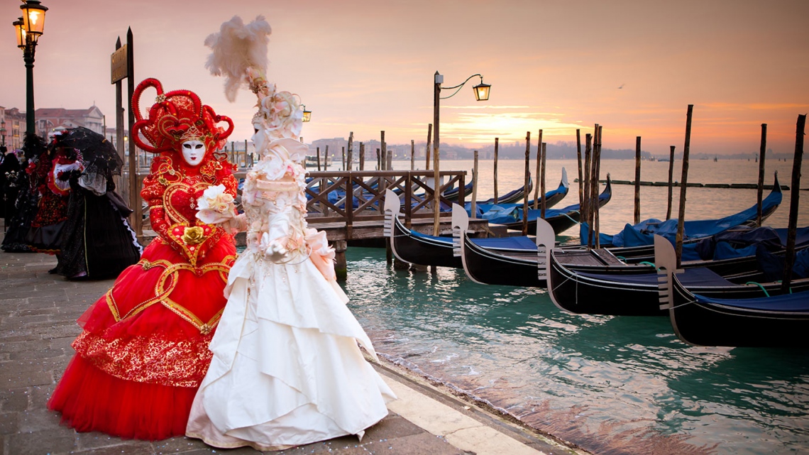Любовь по-итальянски и День Святого Валентина в Венеции