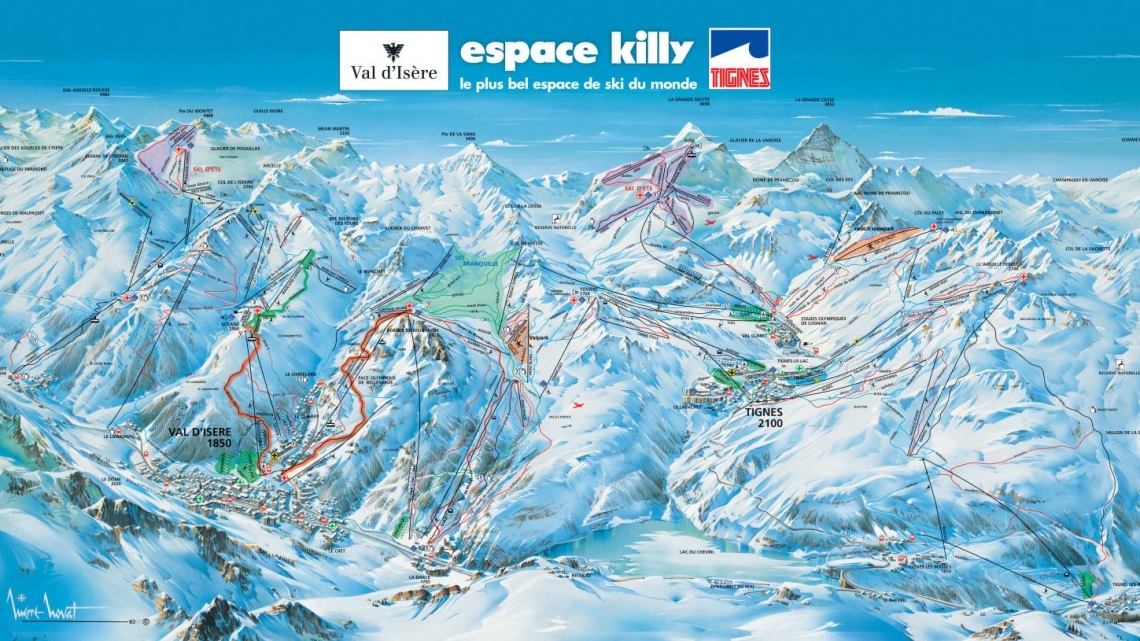 (2021 р.)  Гірськолижний тур до Еспас-Кіллі: Валь-д'Ізер та Тінь (через Гренобль)