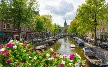 Буяння фарб у Амстердамі