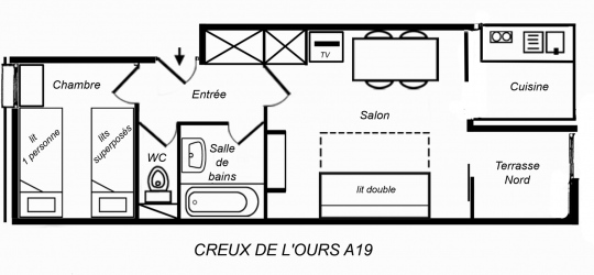 CREUX DE L'OURS A19 