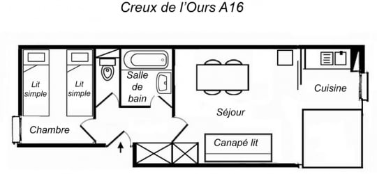 CREUX DE L’OURS A16
